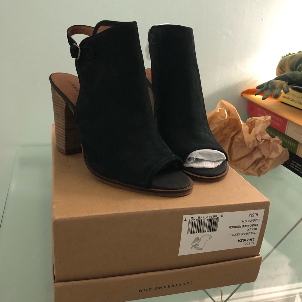 Lucky Block Heels